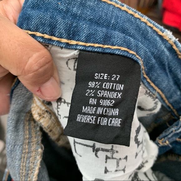 Standards & Practices Distressed Boyfriend Jeans 27 - Picture 6 of 6